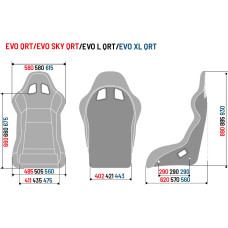 Ківш Sparco EVO QRT, карбон
