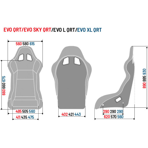 Ківш Sparco EVO QRT, карбон