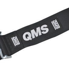 Ремни безопасности FIA, QMS 3" (76мм), фаст лок, черные