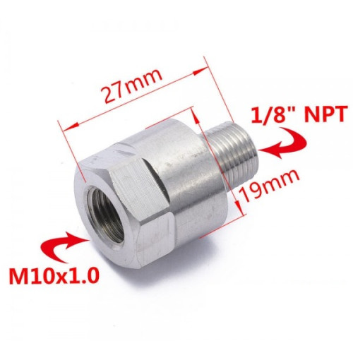 Фітинг 1/8" NPT-М10х1