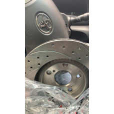 Тормозные диски Mikoda 2264S, Toyota 296x28мм