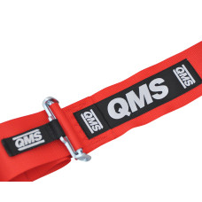 Ремни безопасности FIA, QMS 3" (76мм), фаст лок, красные