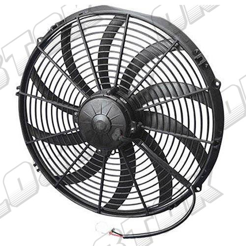 Вентилятор SPAL 16" 406мм high-performance, перед радіатором, тип 2