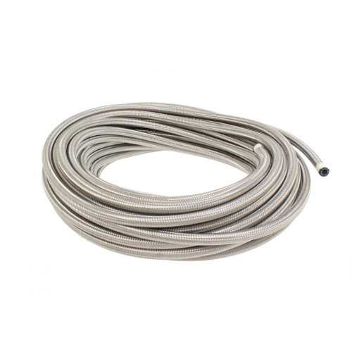 Армований тефлоновий шланг PTFE AN3, сталеве обплетення