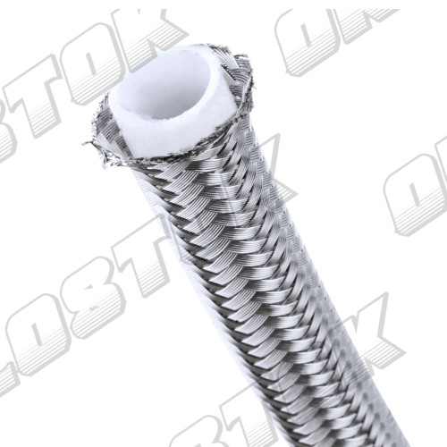 Армований тефлоновий шланг PTFE AN3, сталеве обплетення