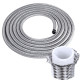Армированный тефлоновый шланг PTFE AN8, стальная оплетка