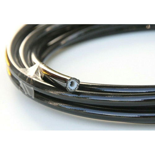 Армированный тефлоновый шланг PTFE AN3, стальная оплетка + PVC