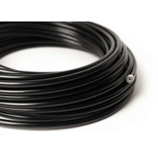 Армированный тефлоновый шланг PTFE AN3, стальная оплетка + PVC