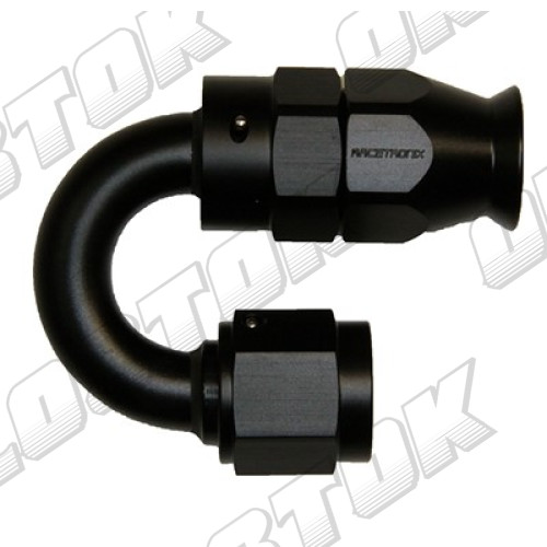 Фитинг PTFE AN6 угол 180 для армированного шланга