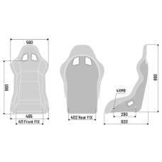 Ківш Sparco EVO QRT