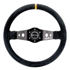 Руль двухшпицевой Sparco R215, замш