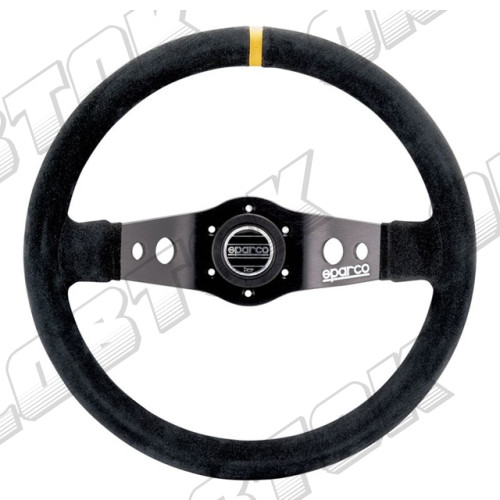 Руль двошпіцевий Sparco R215, замш