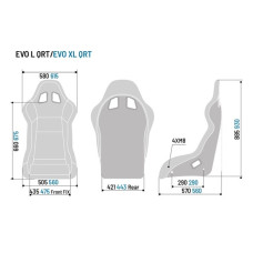 Ківш Sparco EVO XL QRT