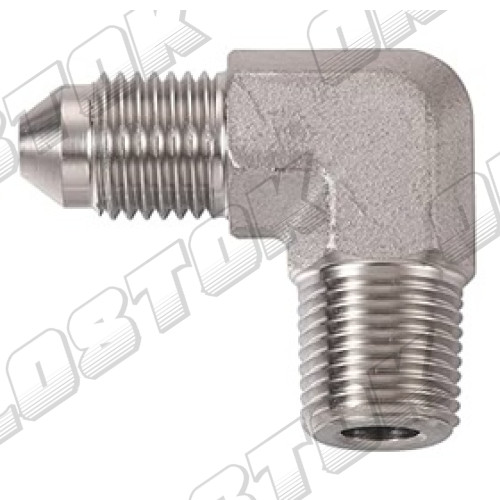 Фитинг адаптер AN3 - 1/8", угол 90
