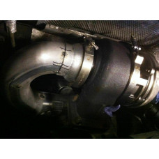 V-band хомут 4,5" (114мм), з фланцями