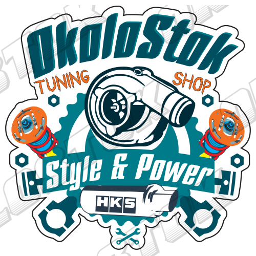 Стикер OKOLOSTOK Style&Power