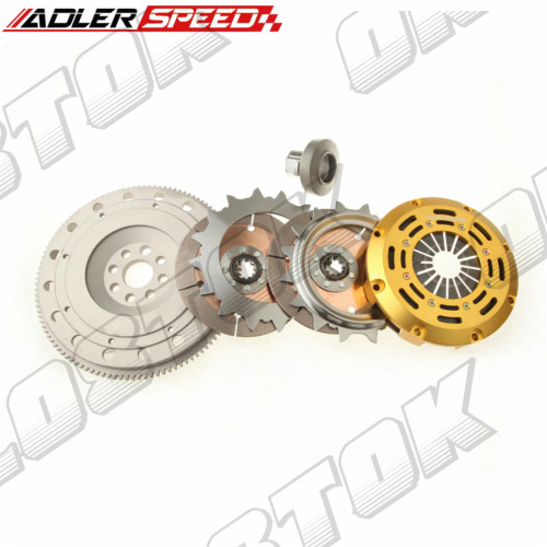 Комплект сцепления BMW M50/52/54, ADLERSPEED, два диска 185мм, бездемпферный диск