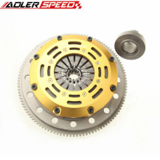 Комплект сцепления BMW M50/52/54, ADLERSPEED, два диска 185мм, бездемпферный диск