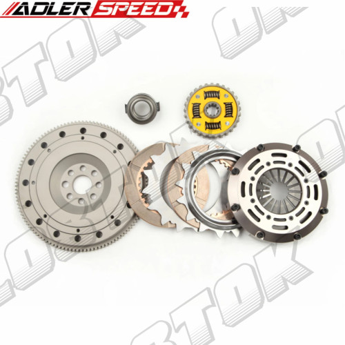Комплект сцепления BMW M50/52/54, ADLERSPEED, два диска 185мм, демпферный диск