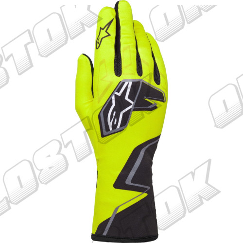 Перчатки Alpinestars Tech 1K Race v2 Graphic 1, желтый/черный, M размер