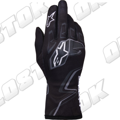 Перчатки Alpinestars Tech 1K Race v2 Graphic 1 Kids, черный/серый, 2XS размер