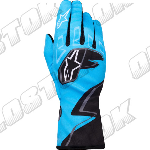 Перчатки Alpinestars Tech 1K Race v2 Graphic 1 Kids, синий/черный, 2XS размер