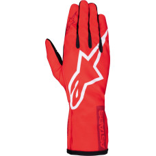 Перчатки Alpinestars Tech 1K Race v2 Pure, красный/белый, M размер 