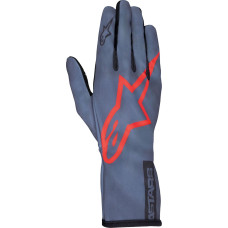 Перчатки Alpinestars Tech 1K Race v2 Pure, серый/красный, XL размер