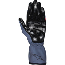 Перчатки Alpinestars Tech 1K Race v2 Pure, серый/красный, XL размер