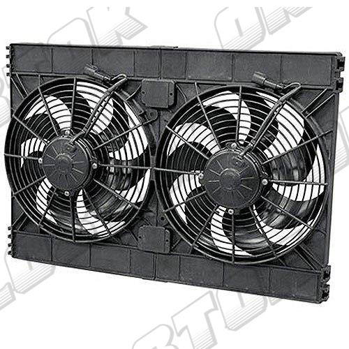Вентилятор Spal 12" 305мм Dual high-performance, за радіатором