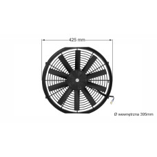 Вентилятор TurboWorks 16" 406мм, тип 1, двусторонний
