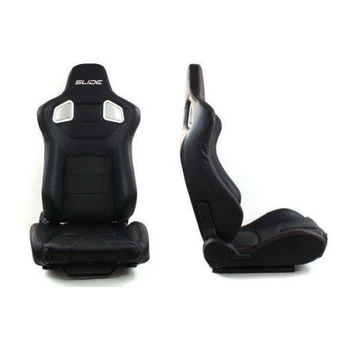 Полуковш SLIDE  BLACK PVC, экокожа