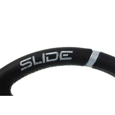 Руль SLIDE вынос 9 см, кожа, серый