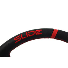 Руль SLIDE вынос 9 см, кожа, красный