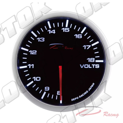 Вольтметр 52мм WA, Depo Racing