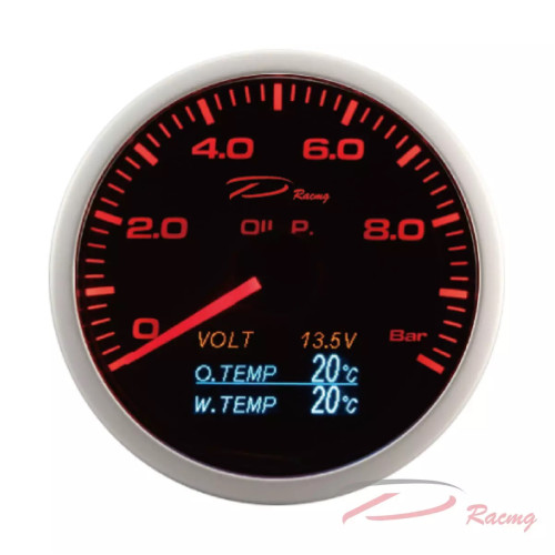 Датчик давления масла 4в1 60мм WA, Depo Racing