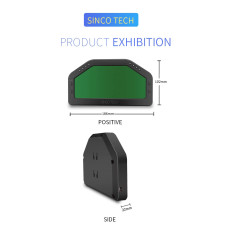 Дашборд на сенсорном, Bluetooth подключении, Sincotech DO904