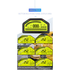 Дашборд на OBD-bluetooth подключении, Sincotech DO903