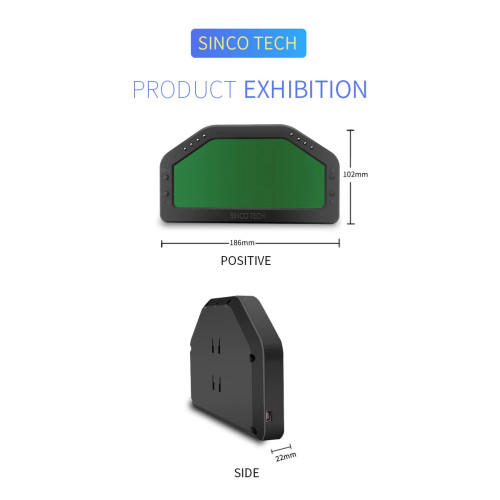 Дашборд на OBD-bluetooth подключении, Sincotech DO903