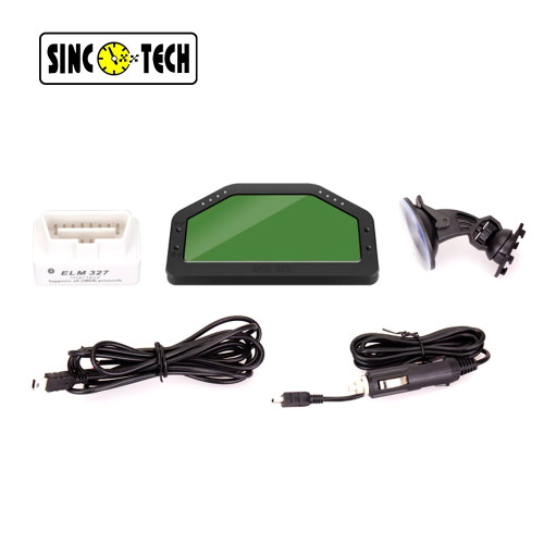 Дашборд на OBD-bluetooth подключении, Sincotech DO903