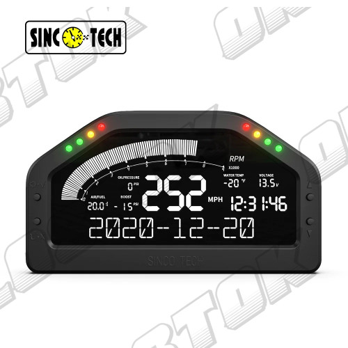 Дашборд многоцветный на сенсорном подключении, Sincotech DO922