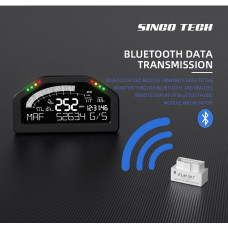 Дашборд многоцветный на OBD-bluetooth подключении, Sincotech DO921