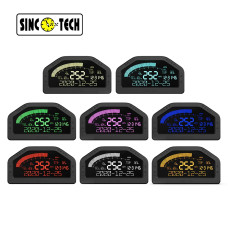Дашборд многоцветный на OBD-bluetooth подключении, Sincotech DO921