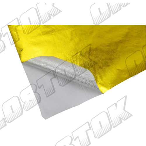 Теплоотражающее полотно 100х120см, gold