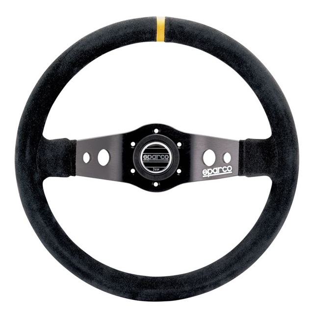 Спортивне кермо замшеве Sparco R215 015R215CSN| Okolo Stok